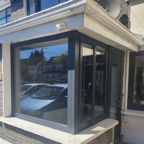 Porch Windows & Door